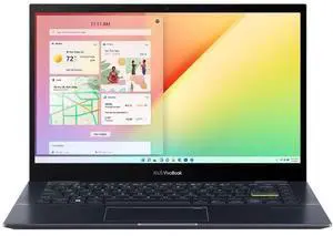 Asus ASUS Vivobook Flip 14 TM420 Laptop 14" - AMD Ryzen 5 5500U 2.1GHz - 256GB - Black - 8GB RAM - 14 Inch - Good (Grade B)