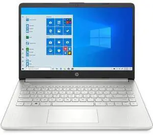 HP 14-dq3015cl Laptop 14" - Intel Pentium Silver N6000 1.1GHz - 64GB - Natural Silver - 4GB RAM - 14 Inch - Excellent (Grade A)