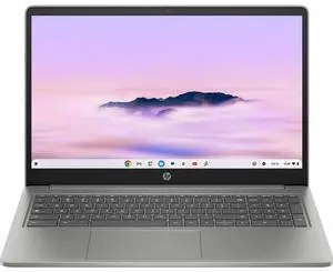 HP Chromebook Plus 15a-nb0033dx 15.6" - Intel Core i3-N305 1.8GHz - 128GB - Mineral Silver - 8GB RAM - 15.6 Inch - Excellent (Grade A)