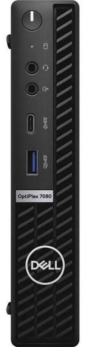 Dell  OptiPlex 7080 Desktop MFF - Intel Core i7-10700T 2.0GHz - 512GB - Black - 16GB RAM - Excellent (Grade A)