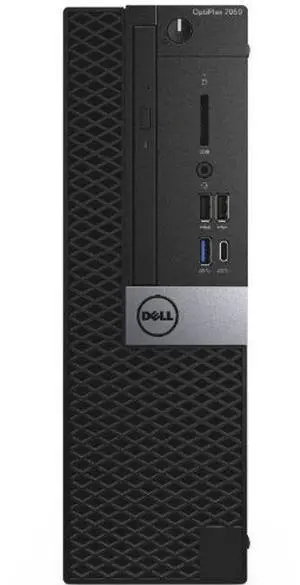Dell  Optiplex 7050 SFF i5-6500 3.2GHz - 256GB - Black - 16GB RAM - Excellent (Grade A)
