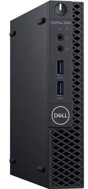 Dell  Optiplex 3060 MicroTower - Intel Core i5-8500T 2.1GHz - 512GB - Black - 16GB RAM - Excellent (Grade A)