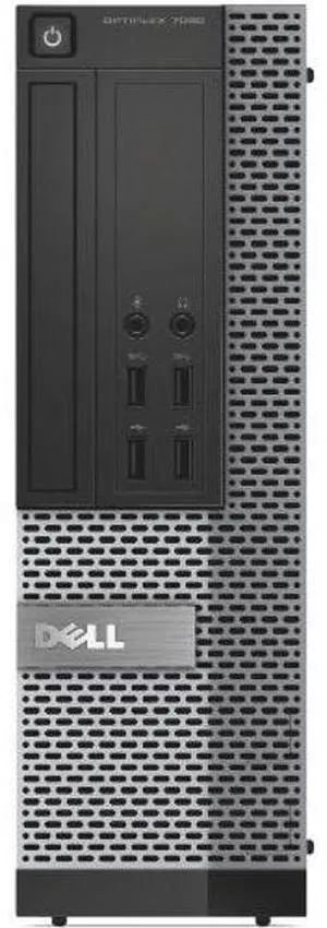 Dell  OptiPlex 7020 SFF Desktop Computer - Intel® Core i5-4570 3.2GHz - 500GB - Black - 8GB RAM - Excellent (Grade A)