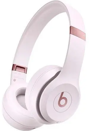 Beats by Dre  Solo 4 Bluetooth Wireless On-Ear Headphones - Cloud Pink - Good (Grade B)