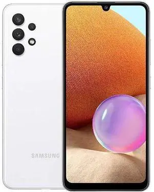Samsung Galaxy A32 - 64GB - Awesome White - 5G - Single Sim - 4GB RAM - Fully Unlocked - Excellent (Grade A)