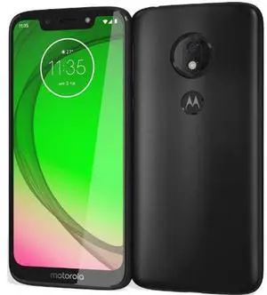 Motorola  Moto G7 Play - 32GB - Starry Black - Single Sim - 2GB RAM - AT&T Locked - Acceptable (Grade C)