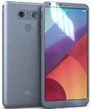 LG  G6 - 32GB - Ice Platinum - Single Sim - AT&T Locked - Acceptable (Grade C)