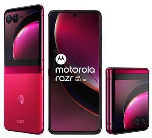 Motorola Razr 40 Ultra - 256GB - Viva Magenta - 8GB RAM - Fully Unlocked - Acceptable (Grade C) Motorola Razr 40 Ultra - 256GB - Viva Magenta - 8GB RAM - Fully Unlocked - Acceptable (Grade C)