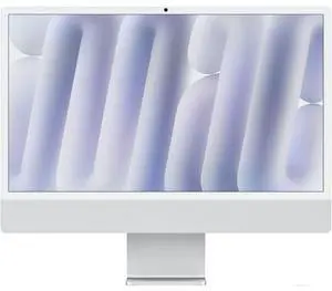 Apple  iMac 2024 (Four ports) 24" - Apple M4 chip: 10-core CPU/10-Core GPU - 512GB - Silver - 16GB RAM - 24 Inch - Excellent (Grade A)