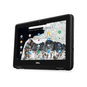 Dell Chromebook 11 3100 2 in 1 Laptop 11.6" - Intel Celeron N4020 1.10GHz - 64GB - Black - 4GB RAM - 11.6 Inch - Excellent (Grade A)