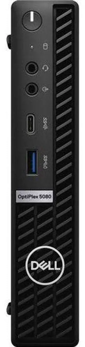 Dell  OptiPlex 5080 MFF Desktop Computer - Intel Core i5-10500T 2.3GHz - 512GB - Black - 16GB RAM - Excellent (Grade A)