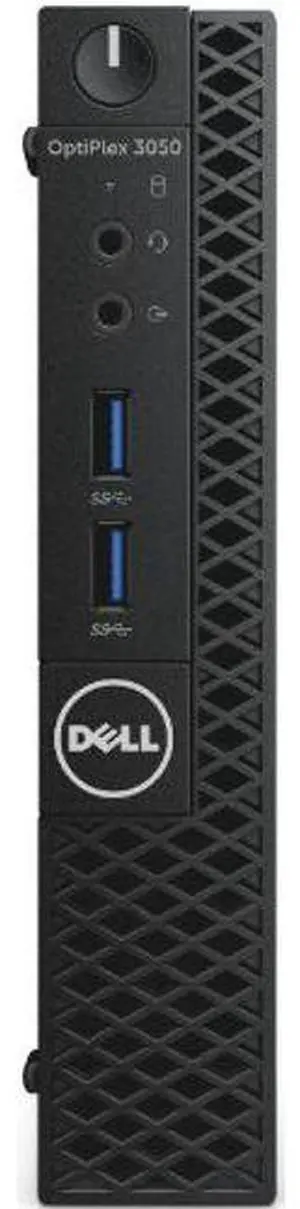 Dell  OptiPlex 3050 MFF - Intel Core i3-7100T 3.4GHz - 256GB - Black - 8GB RAM - Excellent (Grade A)