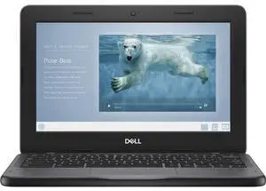 Dell Chromebook 11 3110 EE Laptop 11.6" - Intel Celeron N4500 1.1GHz - 32GB - Black - 4GB RAM - Acceptable (Grade C)