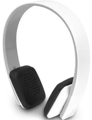 Aluratek  ABH04F Bluetooth Wireless Stereo Headphones - White - Excellent (Grade A)