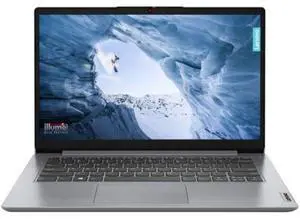 Lenovo IdeaPad 1 14IJL7 Laptop 14" - Intel Celeron N5100 1.1GHz - 128GB - Cloud Gray - 4GB RAM - 14.0 Inch - Excellent (Grade A)
