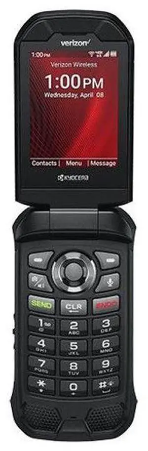 Kyocera  DuraXV Extreme  - 16GB - Black  - Verizon Locked - Acceptable (Grade C)