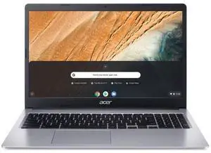 Acer Chromebook 315 CB315-3H Laptop 15.6" - Intel Celeron N4000 1.1GHz - 64GB - Pure Silver - 4GB RAM - 15.6 Inch - Excellent (Grade A)
