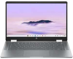 HP Chromebook x360 14b-cd0135cl Laptop 14" - Intel Core i3-N305 1.8GHz - 256GB - Meteor Silver - 8GB RAM - 15.6 Inch - Excellent (Grade A)