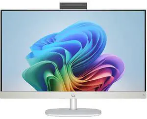 HP  27-ct2000m AIO Desktop PC 27" - AMD Ryzen Al 7 350 3.5GHz - 512GB - Shell White - 16GB RAM - 27 Inch - Excellent (Grade A)