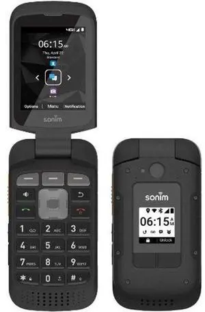 Sonim  XP3 Plus (XP3900) - 16GB - Black - Fully Unlocked - Premium