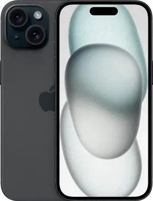 Apple iPhone 15 - 256GB - Black - Fully Unlocked - Excellent (Grade A)