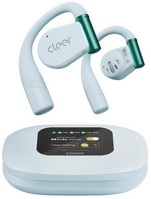 Cleer ARC 3 Open Ear Headphones - Dolby Audio, Snapdragon Sound True Wireless Earbuds, 50Hr Battery, Bluetooth 5.4, IPX 7, Multi-Point, Smart Controls, Wireless Charging Smart Case, Comfort Fit, Blue