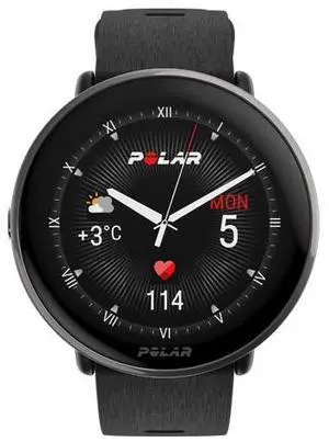Polar Ignite 3 Titanium  GPS Smartwatch for Men & Women with AMOLED Display & Heart Rate Monitor