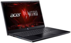 Acer Nitro V ANV15 15.6" 144Hz Full HD IPS Gaming Laptop Computer - Obsidian Black, Intel Core i5 13420H 1.5GHz; GeForce RTX 3050 6GB GDDR6; 16GB DDR5 RAM; 512GB NVMe SSD
