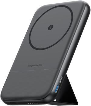 INIU Qi2 Magnetic Power Bank, Ultra Compact 10000mAh 30W Portable Charger with Foldable Stand for iPhone 15/14/13/12 Series