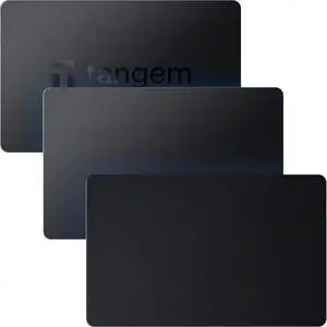 TANGEM Stealth Wallet (Pack of 3 Cards) - Secure Crypto Wallet - Trusted Cold Storage for Bitcoin, Ethereum, NFT's & More Coins - 100% Offline Hardware TANGEM Stealth Wallet (Pack of 3 Cards) - Secure Crypto Wallet - Trusted Cold Storage for Bitcoin, Ethereum, NFT's & More Coins - 100% Offline Hardware