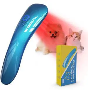 PUPCA Laser Therapy Device for Dogs,Portable Red Light Therapy with 18*620nm for Pet Muscle,Hip&Joint Arthritis Pain Relief,Body Care,Reduce Inflammation,Promote Blood Circulation,Accelerate Healing