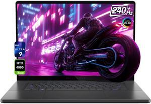 ASUS ROG Zephyrus G16 Gaming Laptop, Intel Ultra 9-185H, 32 GB LPDDR5X RAM, 2 TB PCle SSD, 16" QHD (2560x1600) 240Hz Display, Nvidia G-Force RTX 4090, Backlit Keyboard, W11 Pro, Eclipse Gray