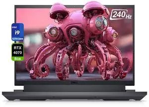 Dell G16 7630 Gaming Laptop, Intel Core i9-13900HX, 64 GB DDR5 RAM, 4 TB NVMe SSD, 16" QHD Display, NVIDIA GeForce RTX 4070 , Backlit Keyboard, W11 Home, Metallic Nightshade