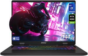 MSI Sword 16HX Gaming Laptop, Intel i7-14650HX, 64 GB DDR5 RAM, 2 TB PCIe SSD, 16" FHD+ (1920x1200) 144Hz IPS Display, Nvidia G-Force RTX 4060, 24-Zone RGB Backlit Keyboard, W11 Pro, Gray