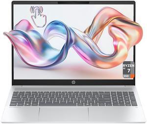 HP OmniBook 5 AI Copilot+ Laptop, AMD Ryzen AI 7 350, 32 GB LPDDR5x RAM, 1 TB PCIe SSD, 16" 2K (1920x1200) Touchscreen Display, AMD Radeon 860M, Backlit Numeric Keyboard, W11 Home, Silver
