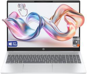 HP OmniBook 5 AI Copilot+ Laptop, AMD Ryzen AI 7 350, 32 GB LPDDR5x RAM, 2 TB PCIe SSD, 16" 2K (1920x1200) Touchscreen Display, AMD Radeon 860M, Backlit Numeric Keyboard, W11 Pro, Silver