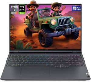 Lenovo Legion 5 Pro Gaming Laptop, AMD Ryzen 7 6800H, 64 GB DDR5 RAM, 2 TB PCIe SSD, 16" WQXGA (2560x1600) 165Hz Display, Nvidia G-Force RTX 3070 Ti GPU GDDR6, 4-Zone RGB Backlit, W11 Pro, Storm Grey