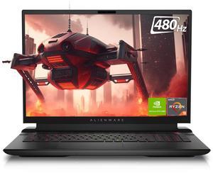 Alienware M18 Gaming Laptop, 18"" FHD+ Display, AMD Ryzen 9 7845HX, 32 GB DDR5 RAM, 1 TB SSD, NVIDIA GeForce RTX 4080, Backlit Keyboard, Windows 11 Home, Dark Metallic Moon, Black