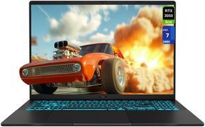ASUS V16 Gaming Laptop, Intel i7-240H, 64 GB DDR5 RAM, 4 TB PCIe SSD, 16" WUXGA (1920x1200) 144Hz Display, Nvidia G-Force RTX 3050, Backlit Keyboard, W11 Home, Matte Black