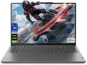 Lenovo Slim Pro 9 Gaming Laptop, Intel i9-13905H, 32 GB LPDDR5X RAM, 1 TB PCle SSD, 16" 3.2K (3200x2000) Touchscreen 165Hz Display, Nvidia G-Force RTX 4050, Backlit Keyboard, W11 Home, Storm Gray