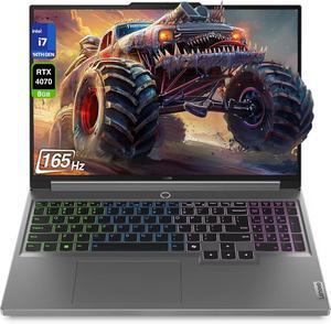 Lenovo Legion 5i Gaming Laptop, Intel i7-14650HX, 32 GB DDR5 RAM, 1 TB PCIe SSD, 16" WQXGA (2560x1600) 165Hz Display, Nvidia G-Force RTX 4070, 4-Zone RGB Backlit Keyboard, W11 Home, Luna Grey