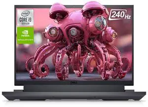 Dell G16 7630 Gaming Laptop, Intel Core i9-13900HX, 64 GB DDR5 RAM, 2 TB NVMe SSD, 16" QHD Display, NVIDIA GeForce RTX 4070 , Backlit Keyboard, W11 Home, Metallic Nightshade