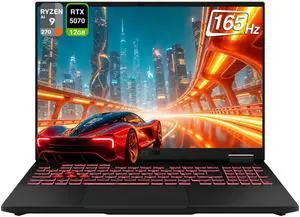 ASUS TUF A16 Copilot+ Gaming Laptop, AMD Ryzen AI 9 270, 32 GB DDR5 RAM, 1 TB PCle SSD, 16" FHD+ (1920x1200) 165Hz Display, Nvidia G-Force RTX 5070, 1-Zone RGB Keyboard, W11 Home, Jaegar Gray