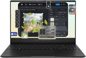 ASUS Vivobook S Copilot+ Laptop, AMD Ryzen AI 9 HX 370, 32 GB LPDDR5x RAM, 1 TB PCIe SSD, 15.6" 3K (2880x1620) Display, AMD Radeon 890M, 1-Zone RGB Backlit Keyboard, W11 Pro, Neutral Black
