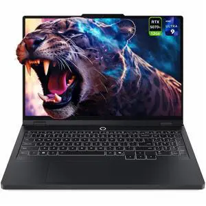 Lenovo Legion Pro 5i Gen 10 Gaming Laptop, Intel Ultra 9-275HX, 32 GB DDR5 RAM, 2 TB PCIe SSD, 16" WQXGA (2560x1600) Display, Nvidia G-Force RTX 5070Ti, 24-Zone RGB Backlit, W11 Home, Eclipse Black