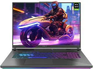 ASUS ROG Strix G18 Gaming Laptop, AMD Ryzen 9-9955HX, 64 GB DDR5 RAM, 2 TB PCIe SSD, 18" 2.5K (2560x1600) 240Hz Display, Nvidia G-Force RTX 5070, 4-Zone RGB Keyboard, W11 Home, Eclipse Gray