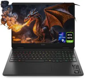 HP OMEN 16 Gaming Laptop, Intel Ultra 9-285H, 64 GB DDR5 RAM, 2 TB PCIe SSD, 16" WQXGA (2560x1600) 240Hz Display, Nvidia G-Force RTX 5070, RGB Backlit Keyboard, W11 Home, Shadow Black