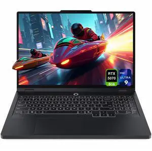 Lenovo Legion Pro 5i Gen 10 Gaming Laptop, Intel Ultra 9-275HX, 64 GB DDR5 RAM, 4 TB PCIe SSD, 16" WQXGA (2560x1600) Display, Nvidia G-Force RTX 5070, 24-Zone RGB Backlit, W11 Home, Eclipse Black