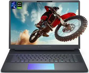 Alienware Area 51 Gaming Laptop, Intel Ultra 9-275HX, 32 GB DDR5 RAM, 2 TB PCIe SSD, 16" WQXGA (2560x1600) 240Hz Display, Nvidia G-Force RTX 5070 Ti, RGB Backlit Keyboard, W11 Pro, Liquid Teal