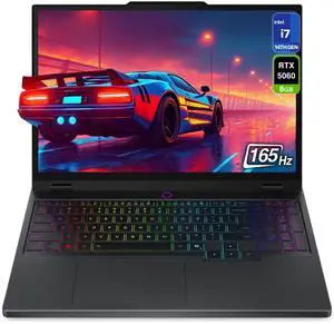 Lenovo Legion 5i AI-Powered Gaming Laptop, Intel i7-14700HX, 64 GB DDR5 5600, 2 TB PCIe SSD, 15.1" WQXGA (2560x1660) Display, Nvidia G-Force RTX 5060, 24-Zone RGB Backlit, W11 Home, Eclipse Black